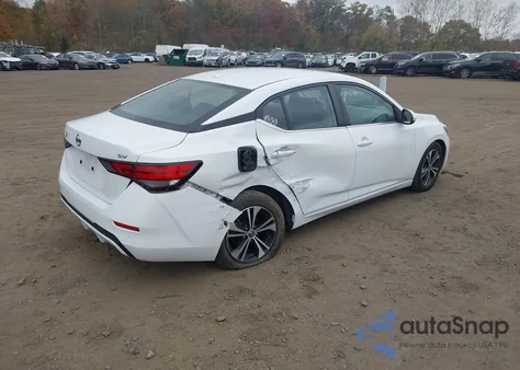 2021 Nissan Sentra Sv Xtronic Cvt z USA, uszkodzony, nr VIN 3N1AB8CV6MY300757